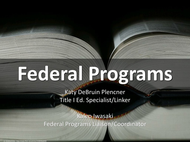 federal programs