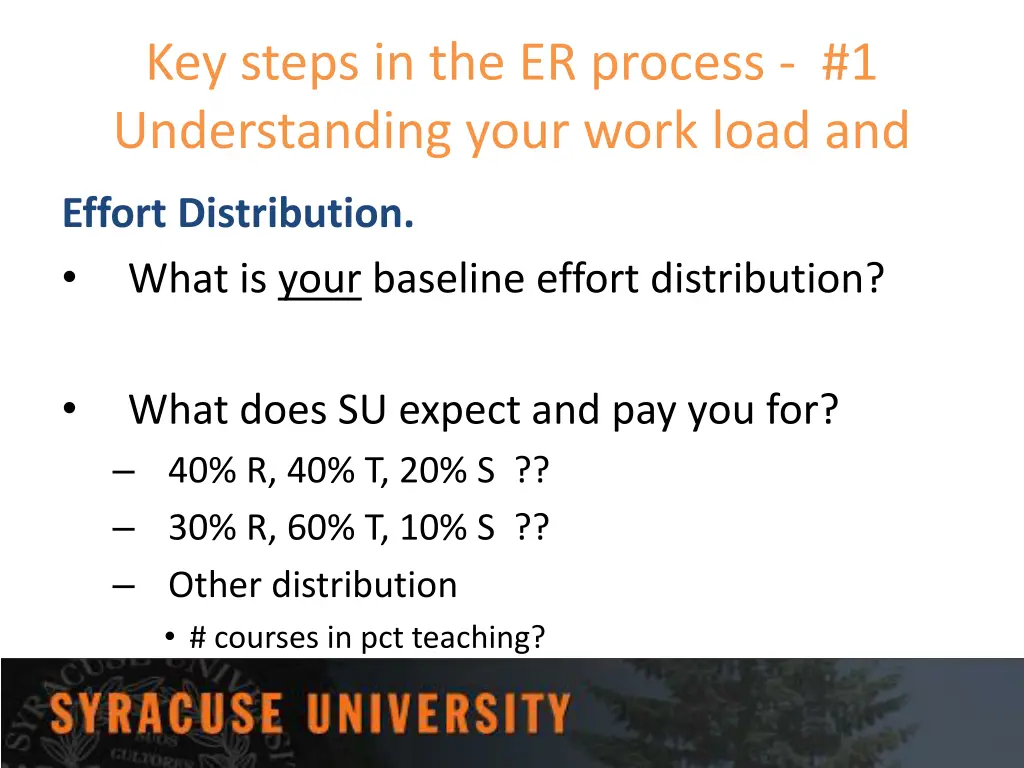 key steps in the er process 1 understanding your