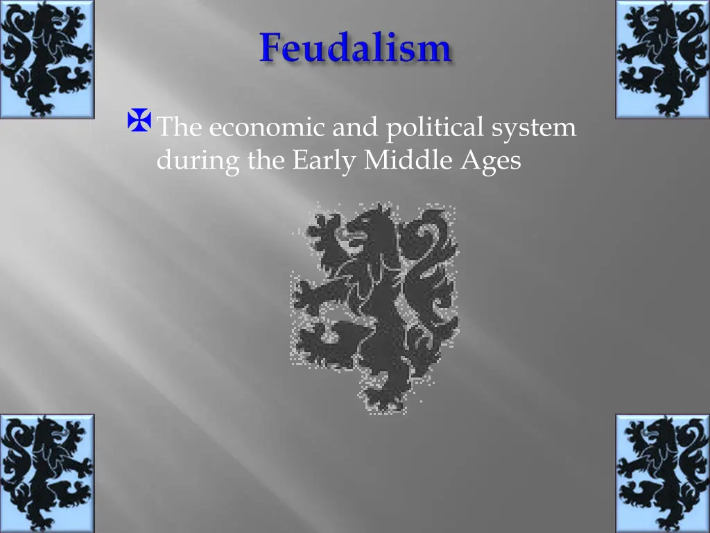 the economic and political system during