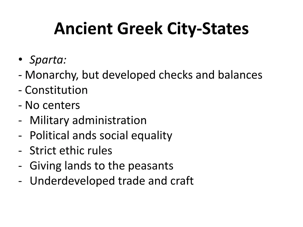 ancient greek city states