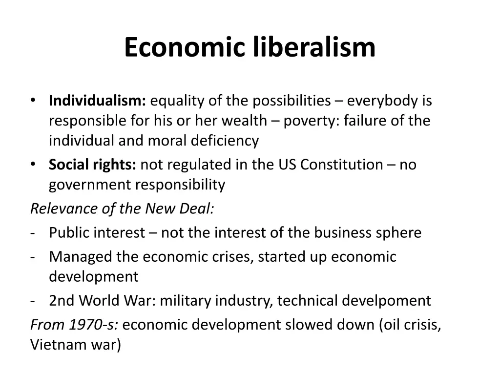 economic liberalism