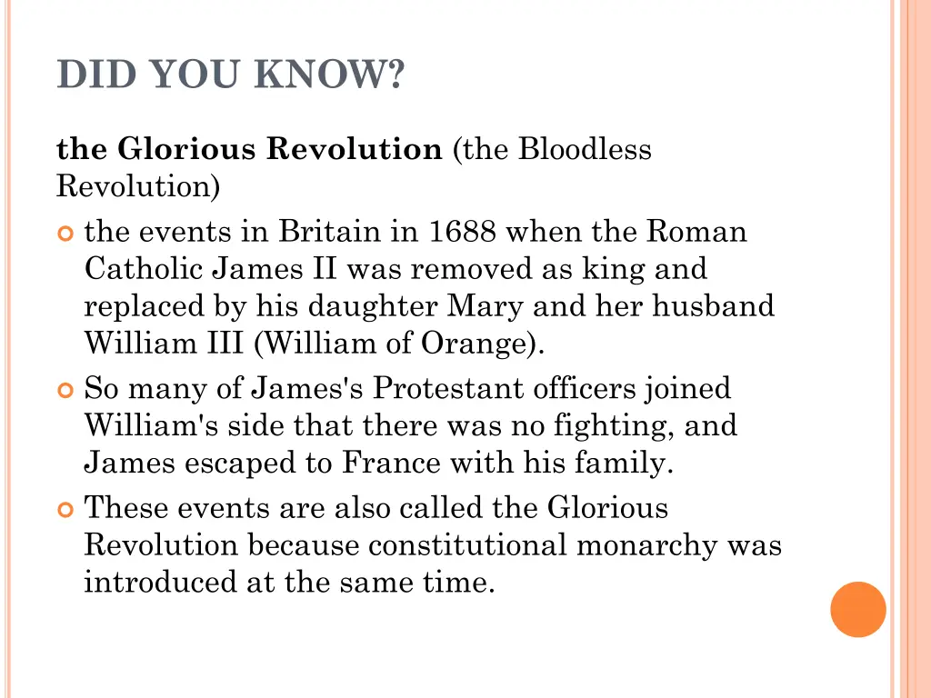 did you know 4
