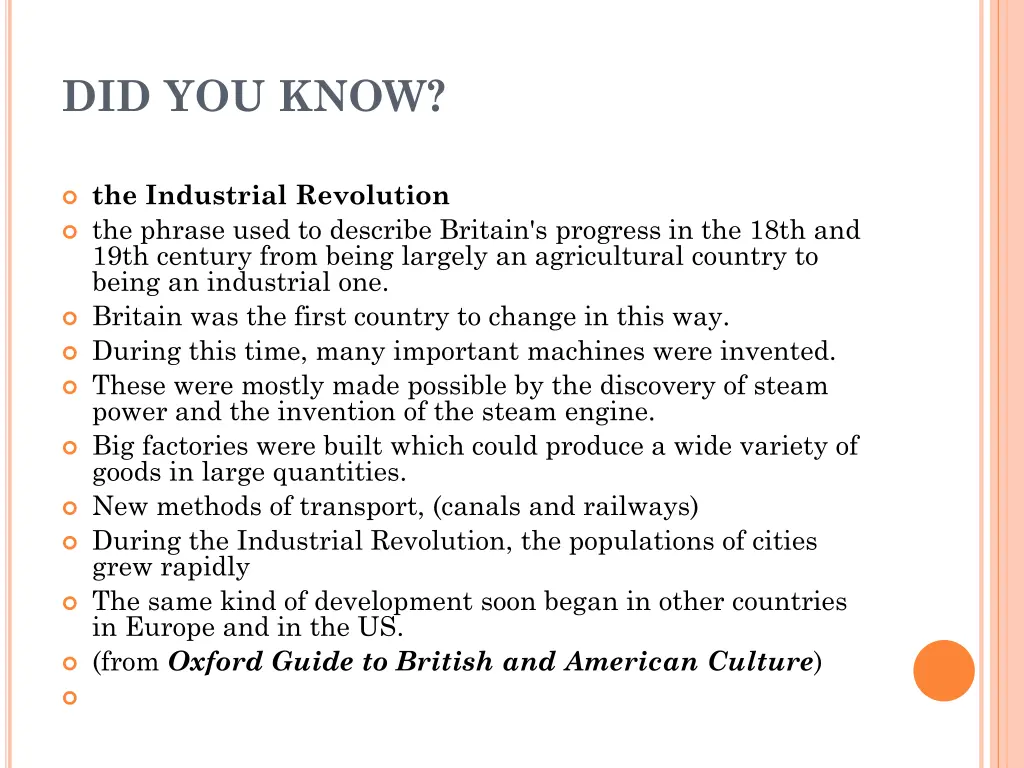 did you know 6