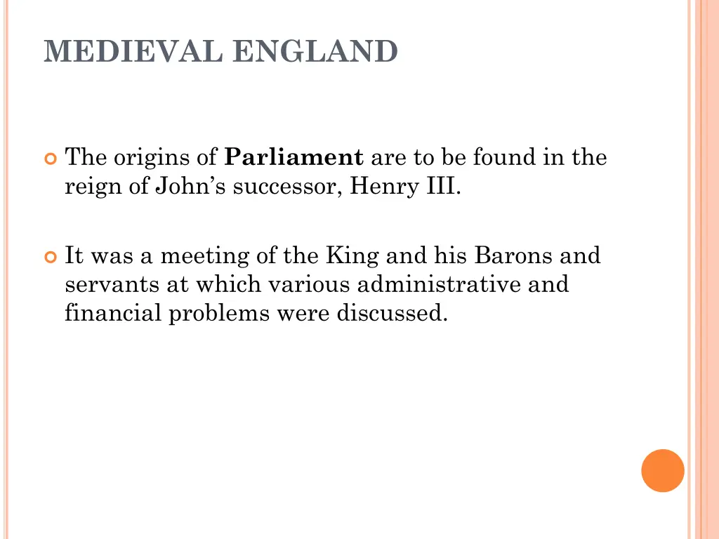 medieval england 1