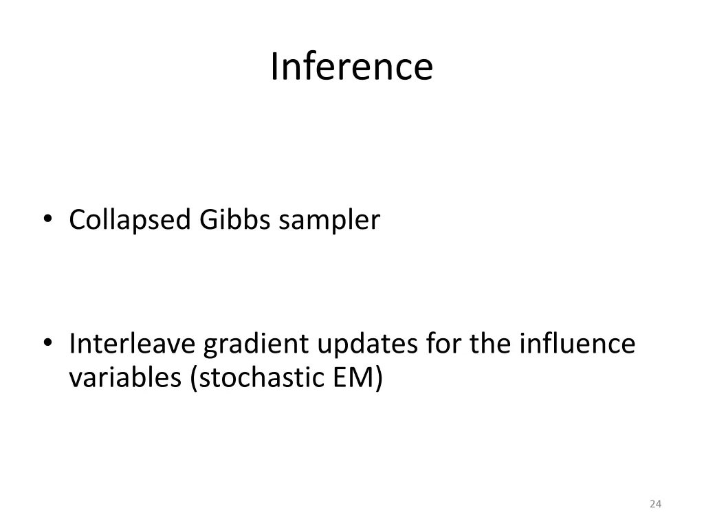 inference