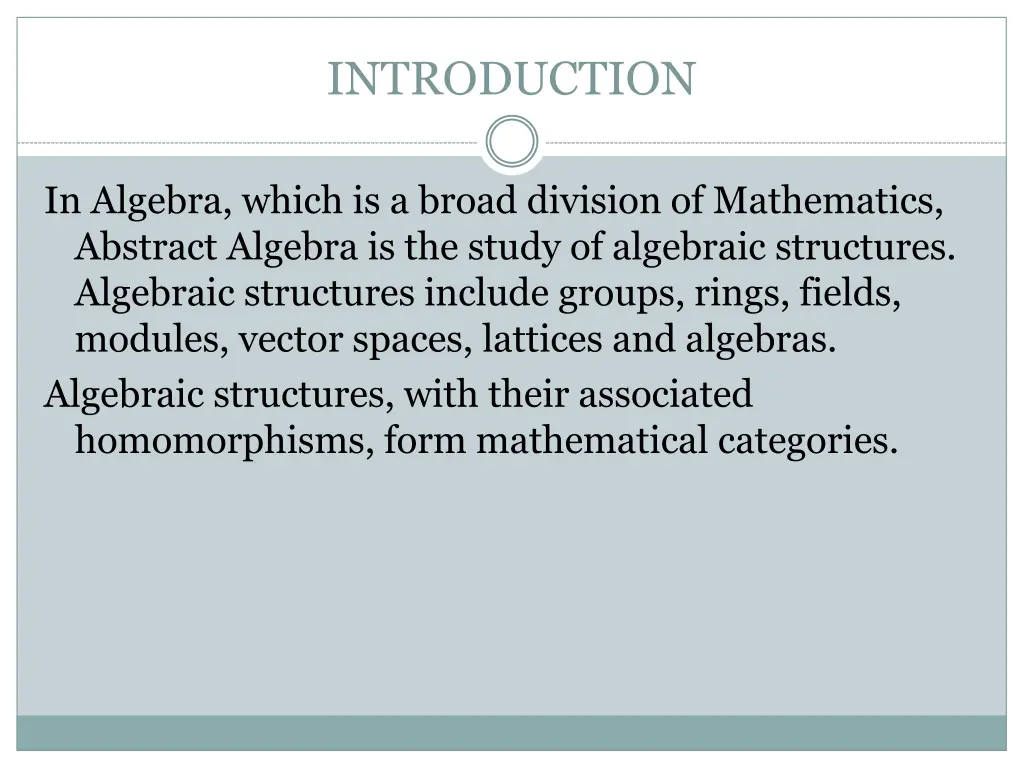 introduction