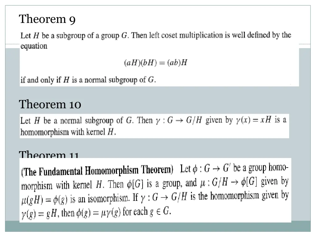 theorem 9