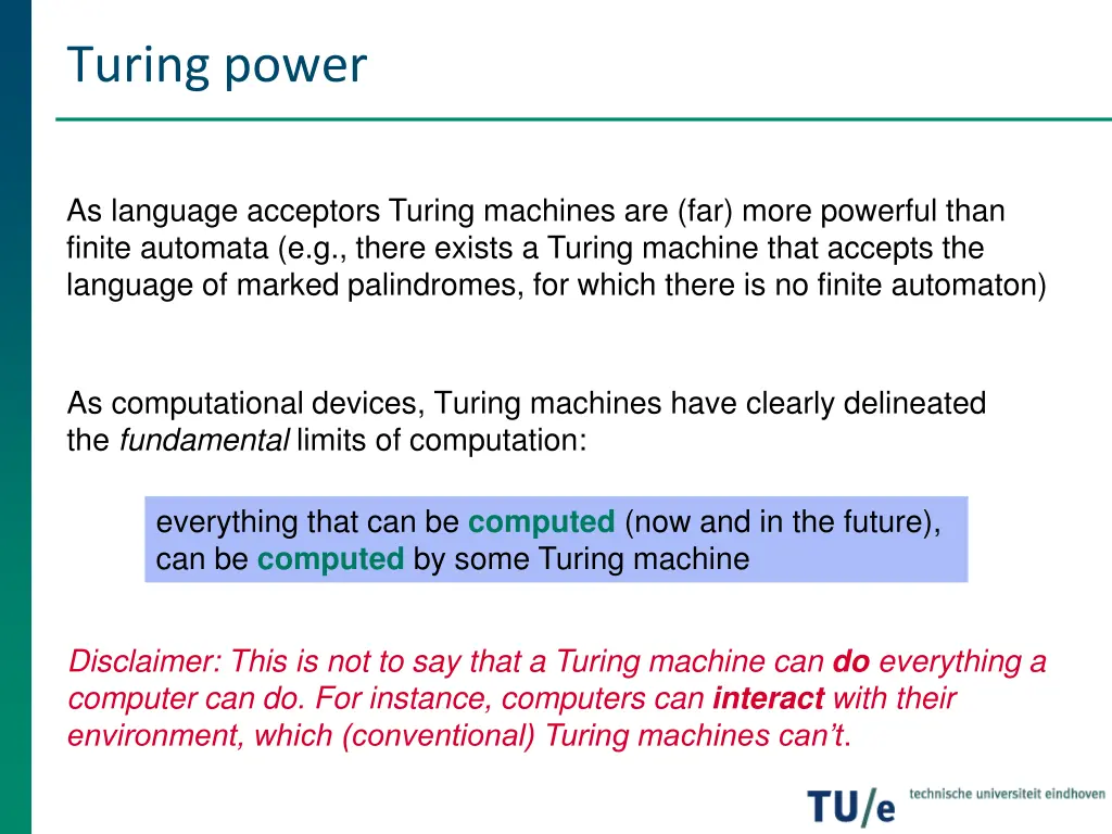 turing power