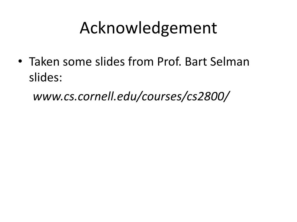 acknowledgement