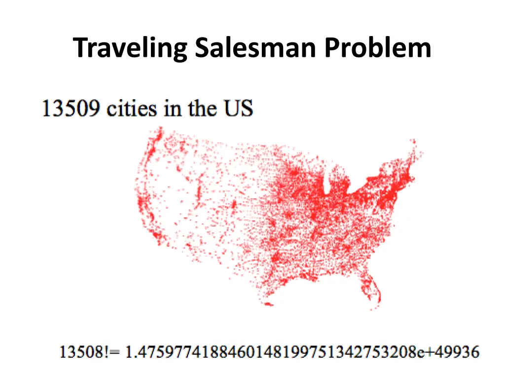 traveling salesman problem