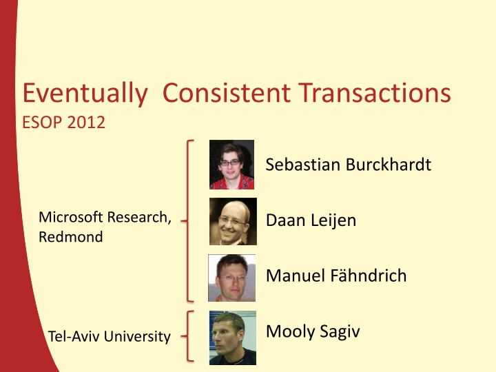 eventually consistent transactions esop 2012