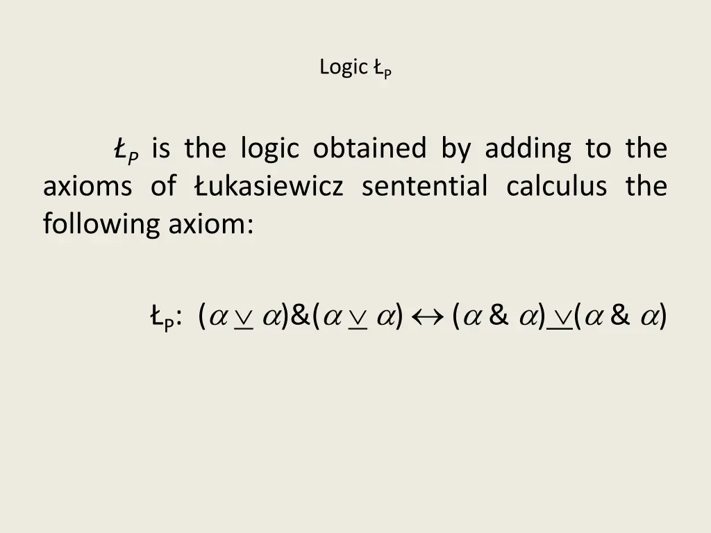 logic p 2