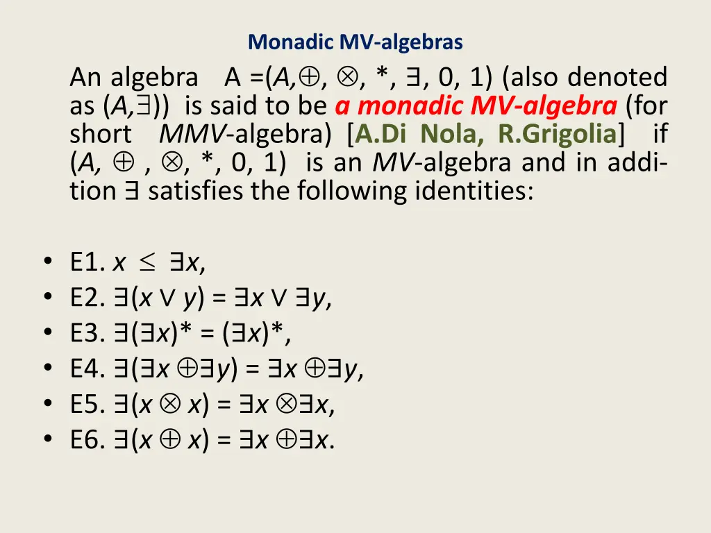 monadic mv algebras 2
