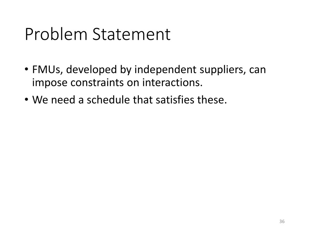 problem statement