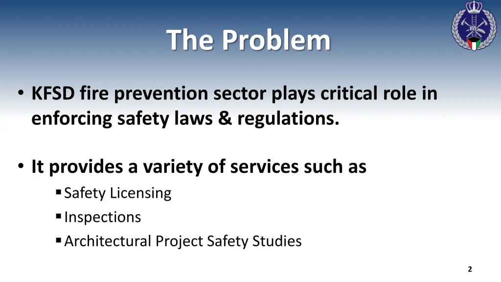 the problem