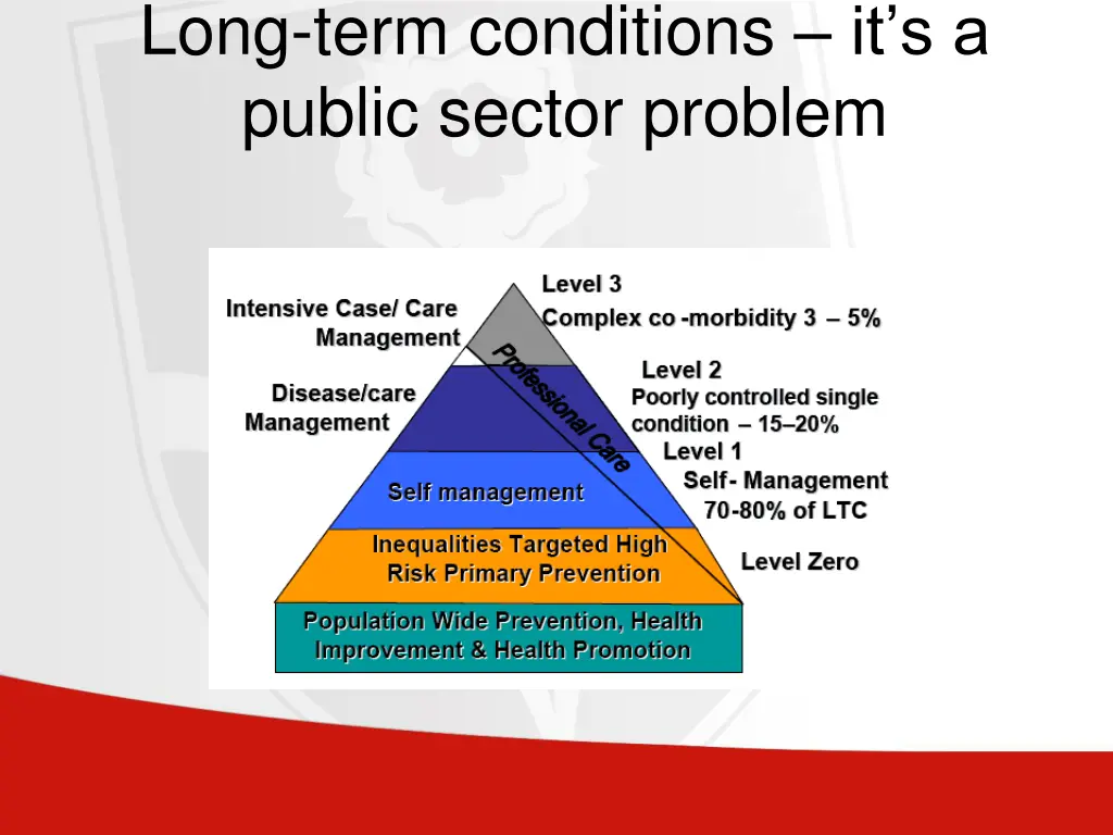 long term conditions it s a public sector problem
