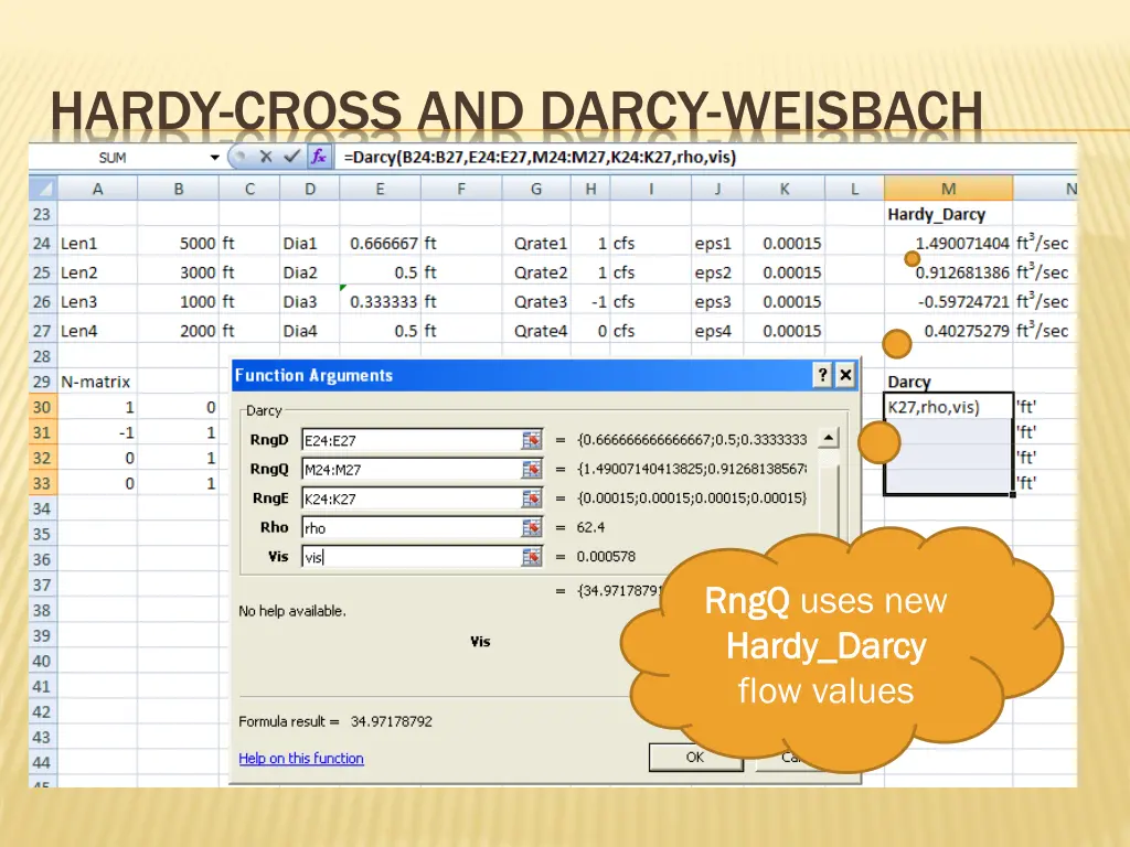 hardy cross and darcy weisbach 4