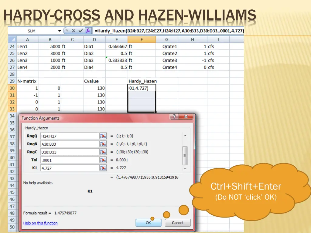 hardy cross and hazen williams 2