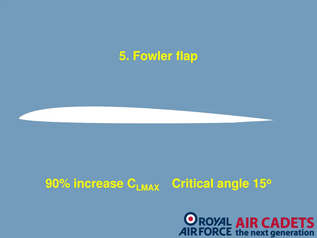 5 fowler flap
