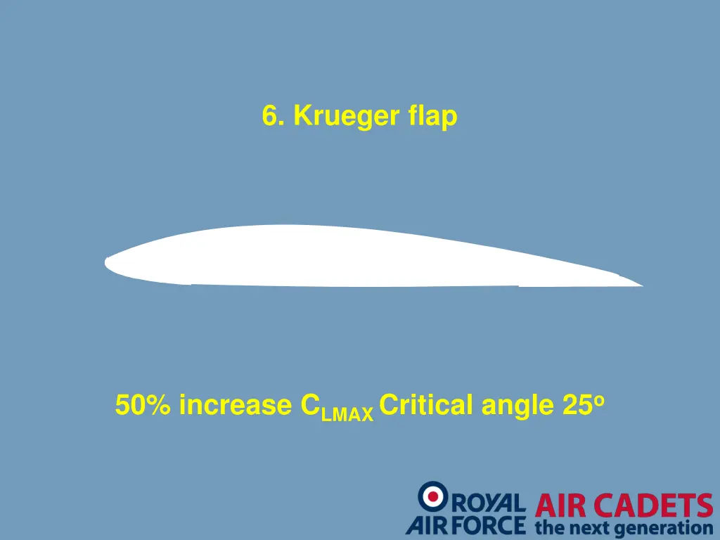 6 krueger flap
