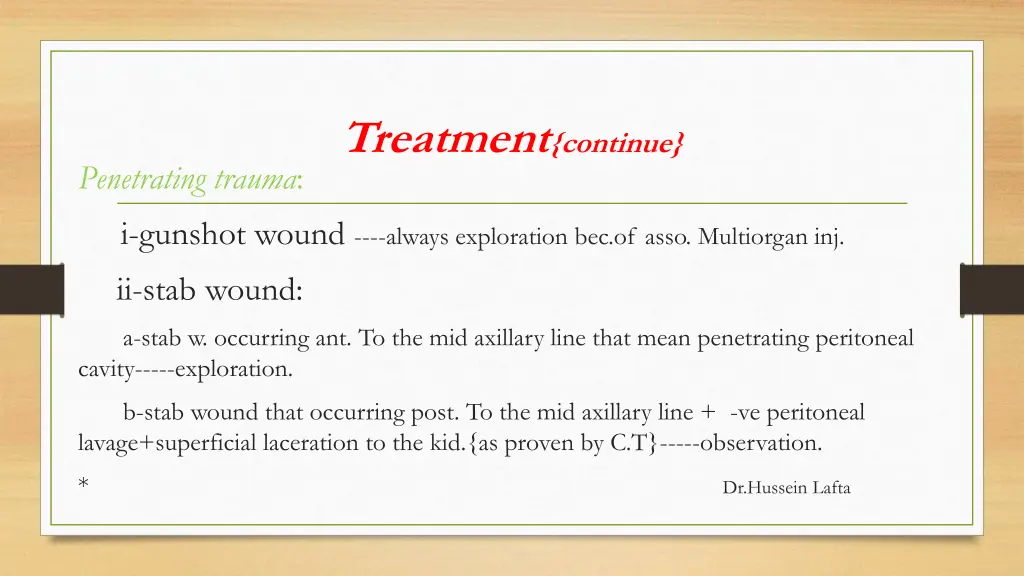 treatment continue 1