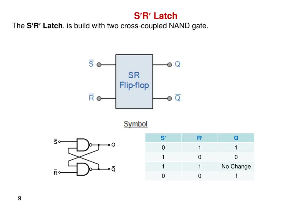 s r latch