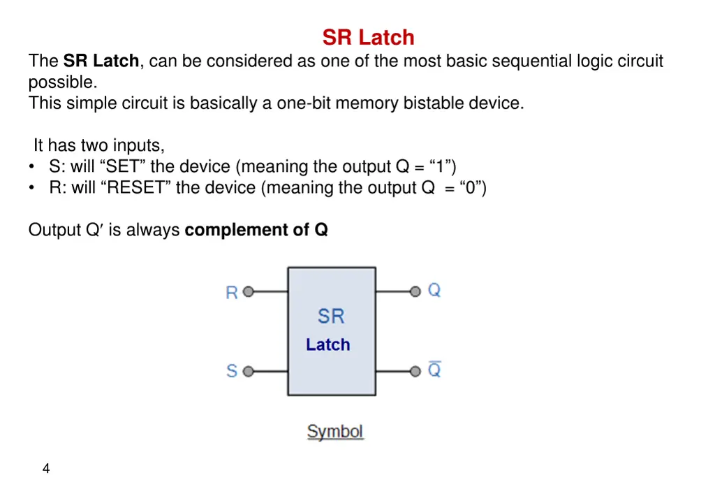 sr latch