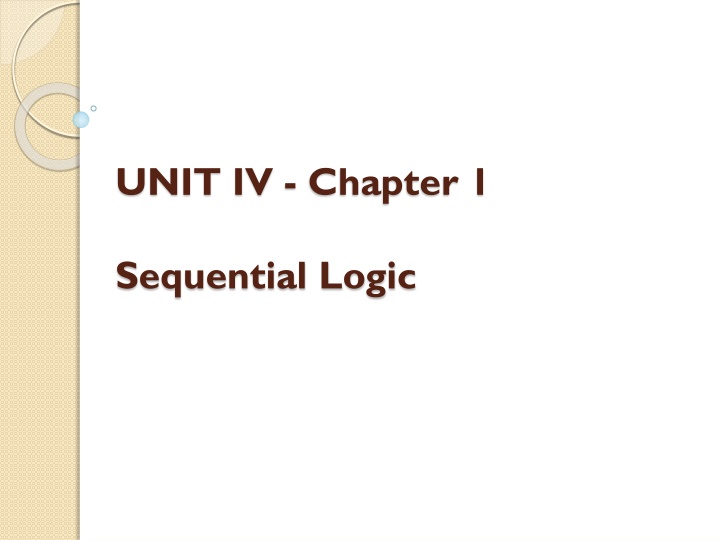 unit iv chapter 1