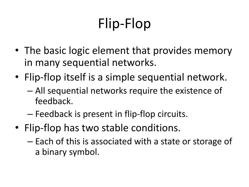 flip flop