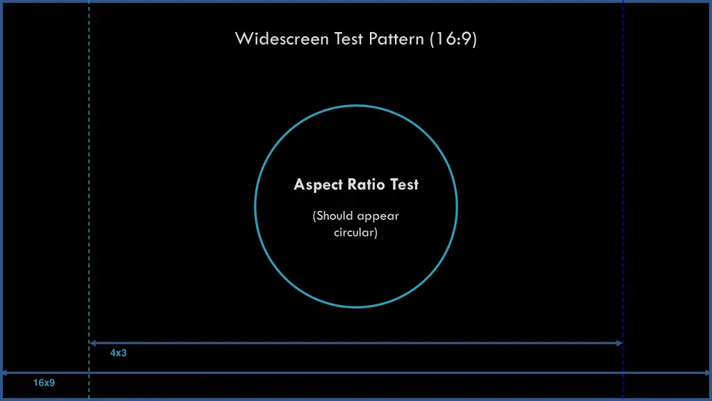 widescreen test pattern 16 9