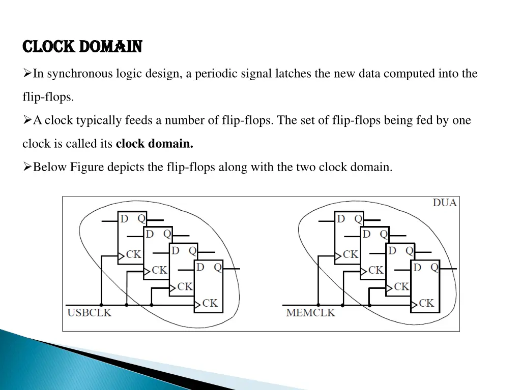 clock domain clock domain