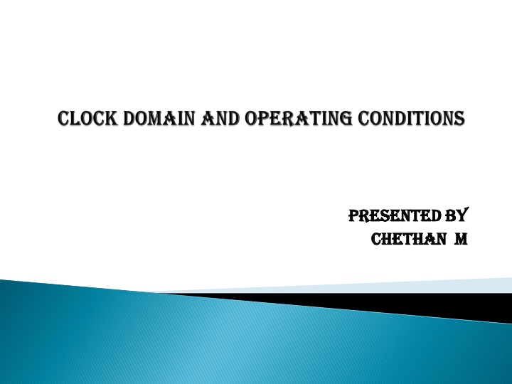 presented by presented by chethan m chethan m
