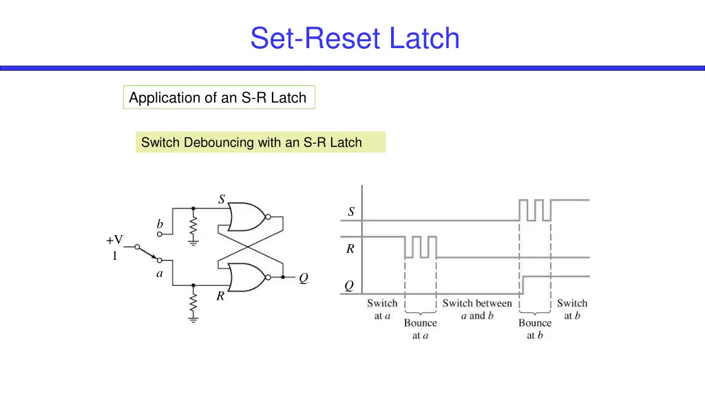 set reset latch 6