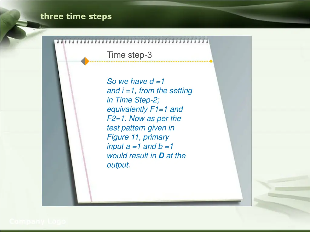 three time steps 2