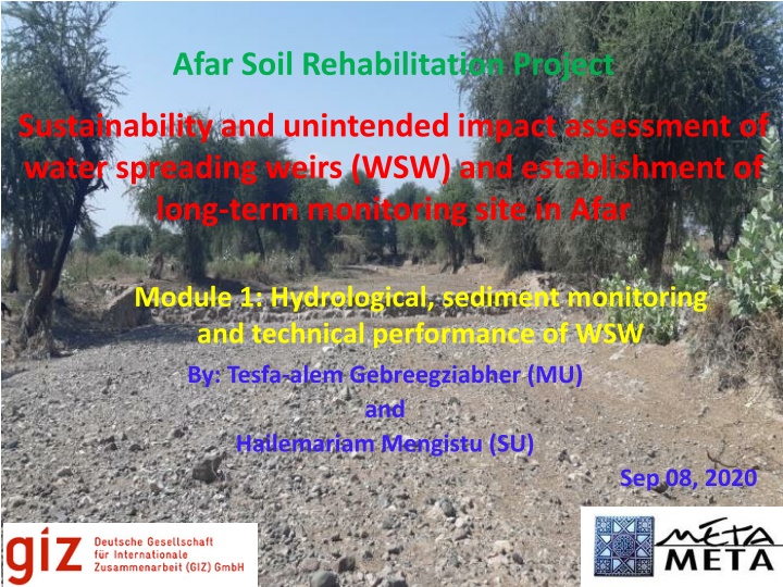 afar soil rehabilitation project