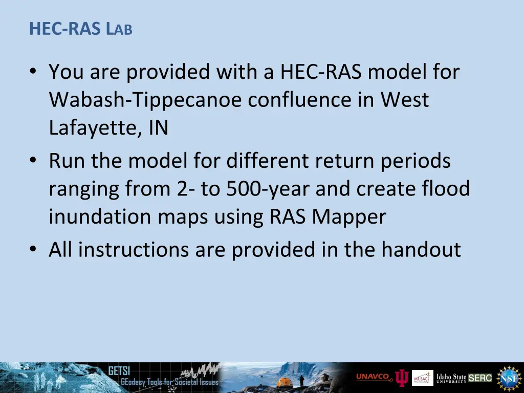 hec ras l ab