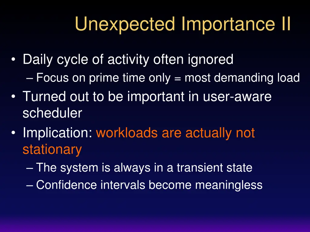 unexpected importance ii