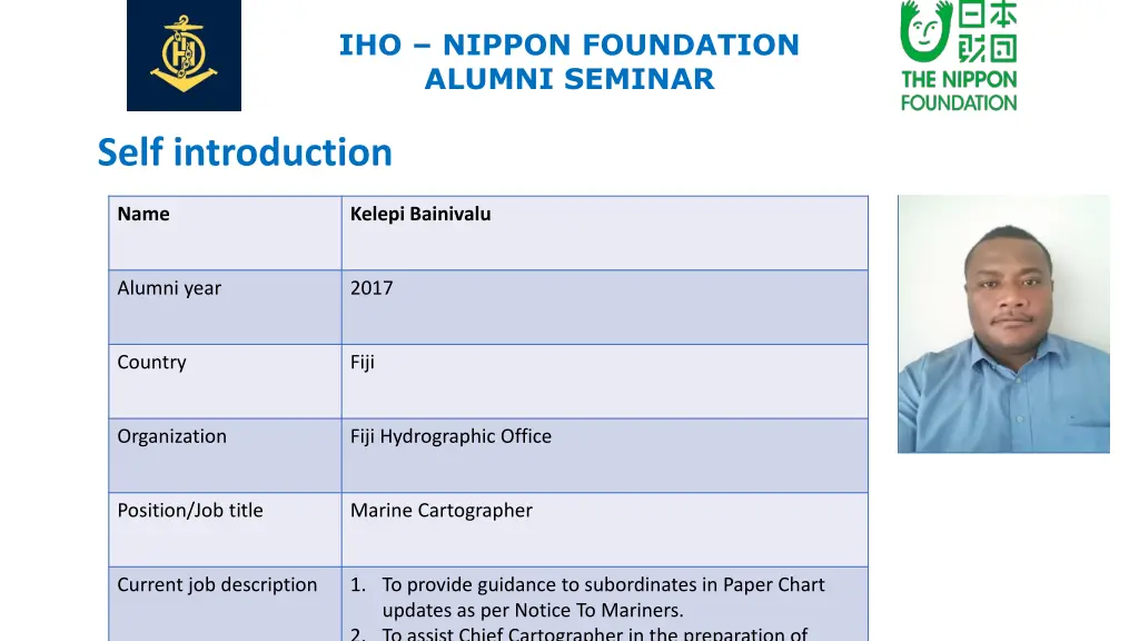 iho nippon foundation alumni seminar 1