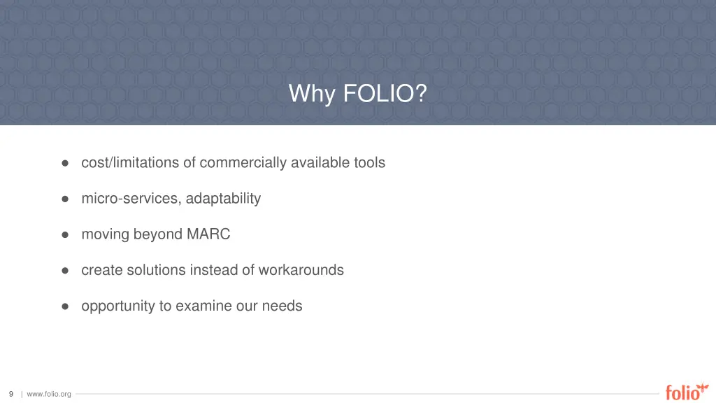 why folio