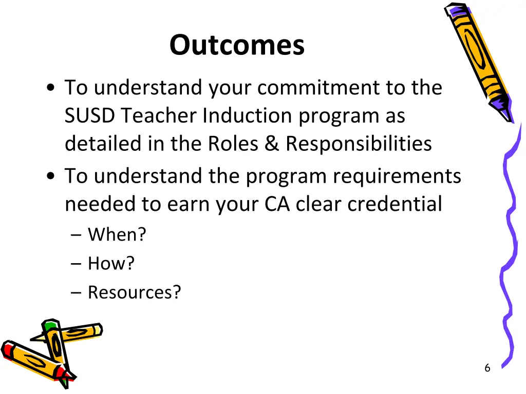 outcomes