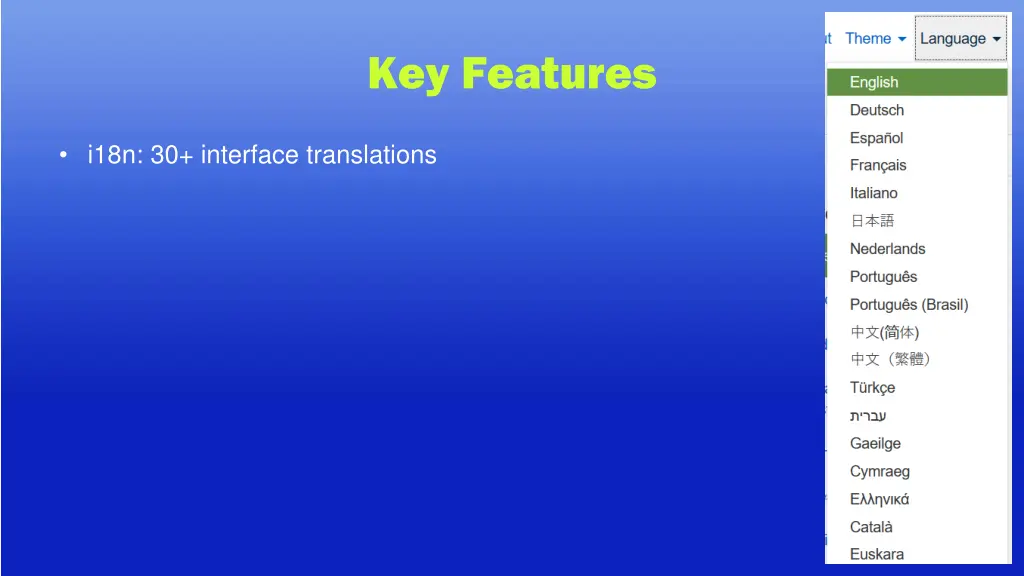 key features 7