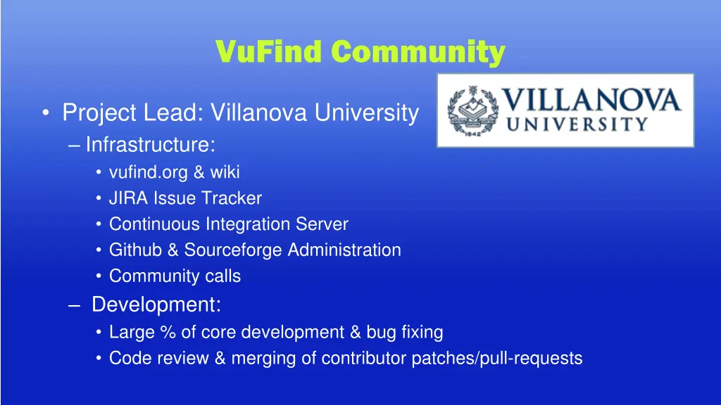 vufind community