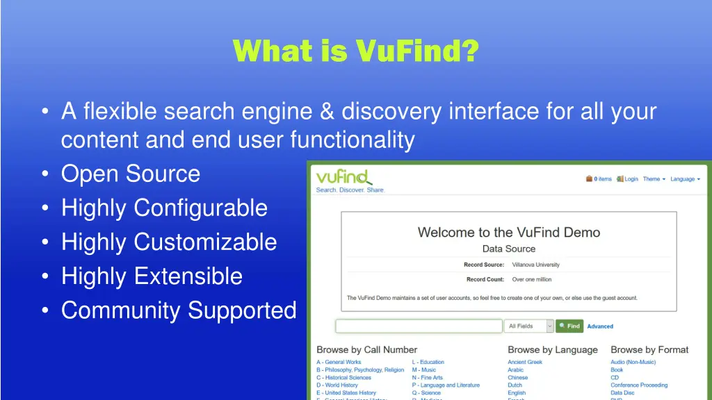 what is vufind