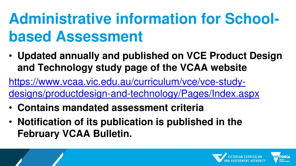 administrative information for school based