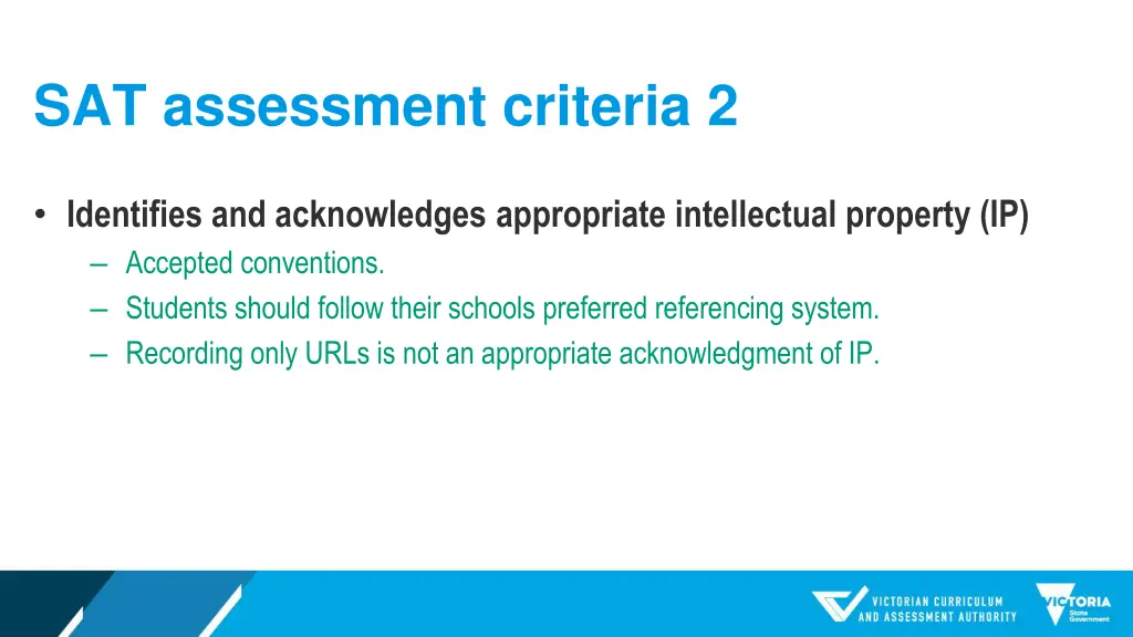 sat assessment criteria 2 2