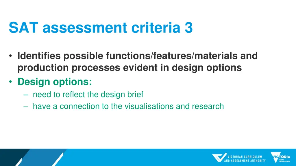 sat assessment criteria 3 2