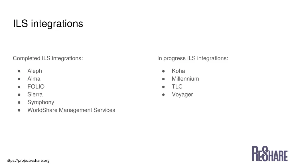 ils integrations