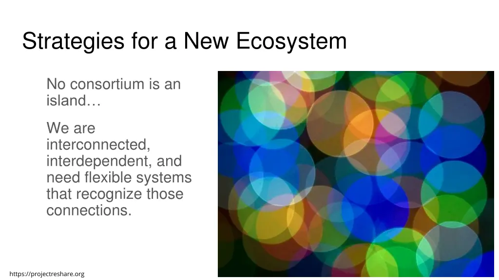 strategies for a new ecosystem