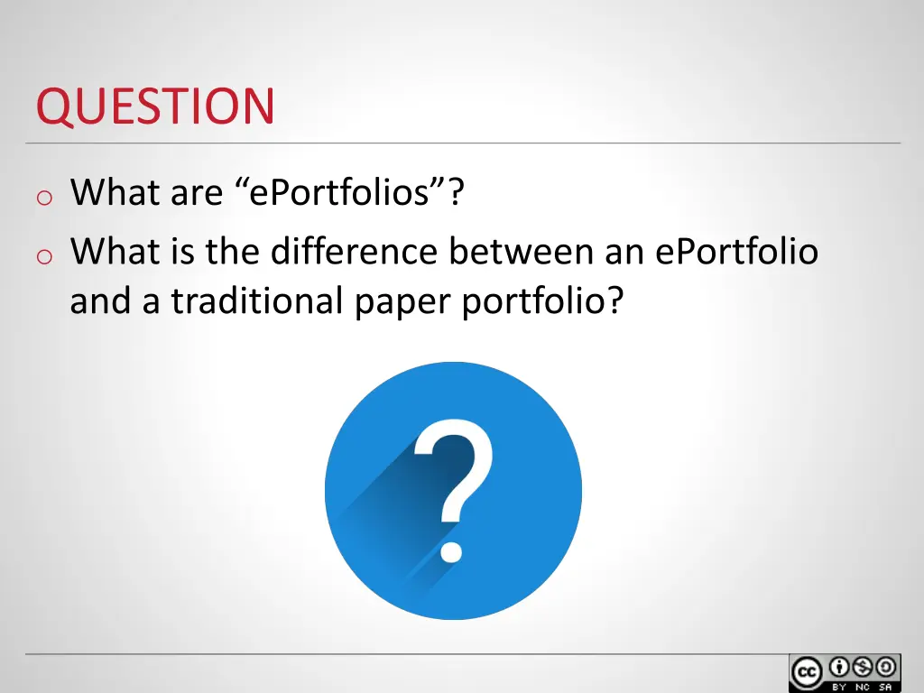 question 1