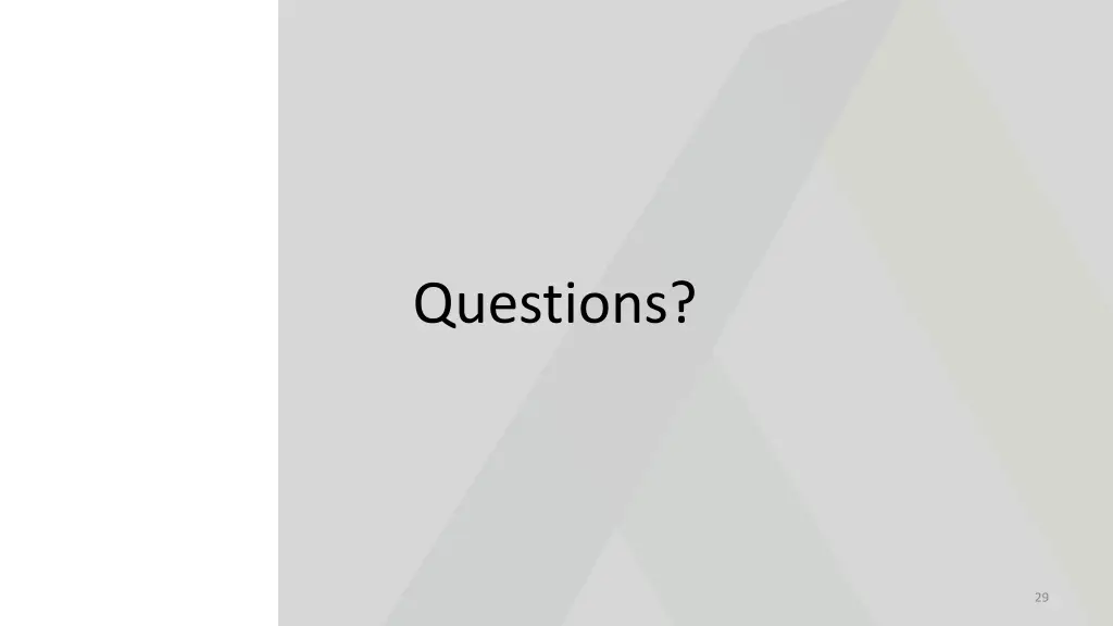 questions